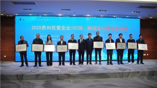 中偉股份登頂“貴州民營企業100強”榜首！
